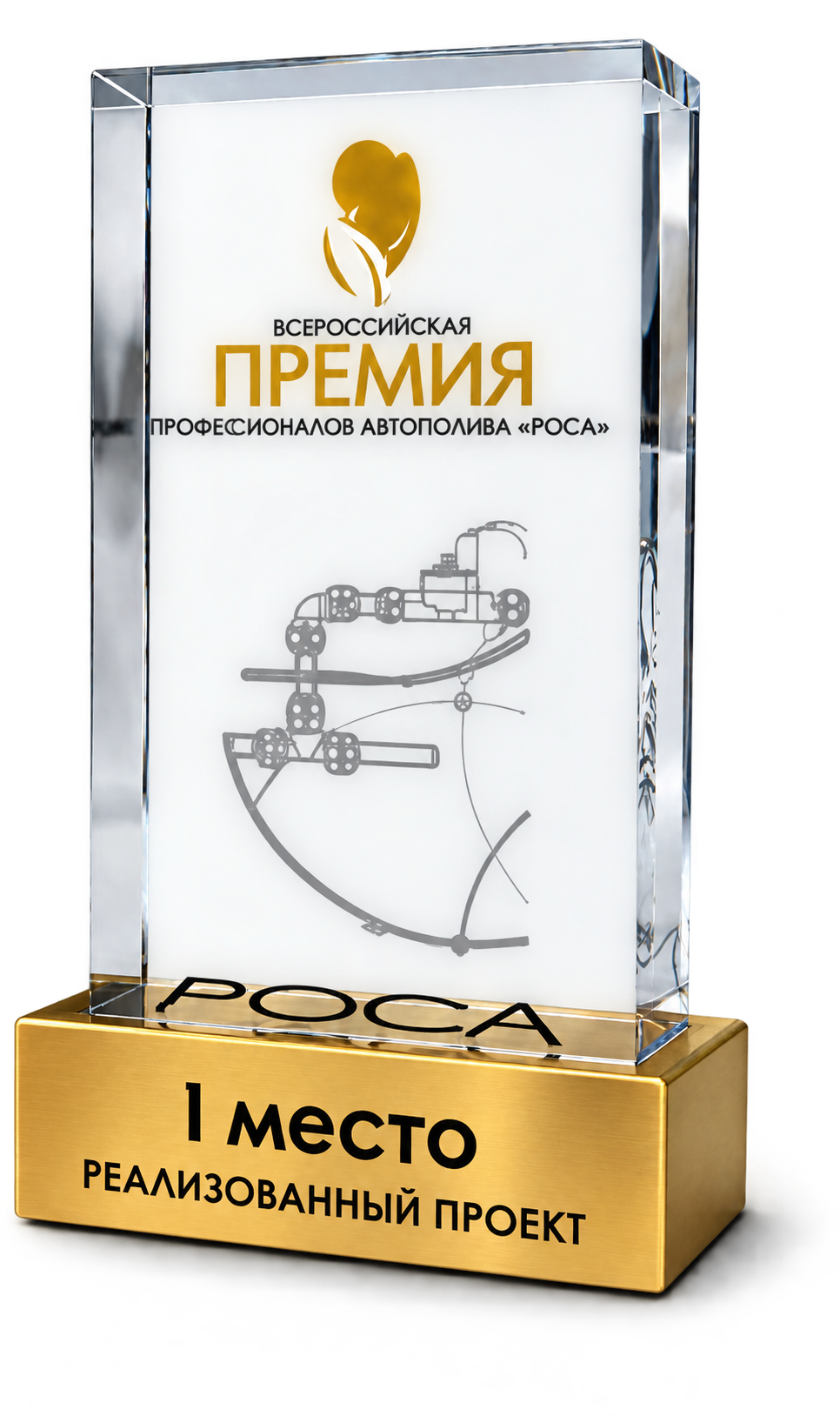 Кубок за первое место в номинации «Реализованный проект»